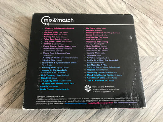 Various : Mix & Match Instrumentals (2xCD, Album, Comp, Promo)