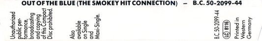Cue (9) : Out Of The Blue (The Smokey Hit Connection) (CD, Maxi)