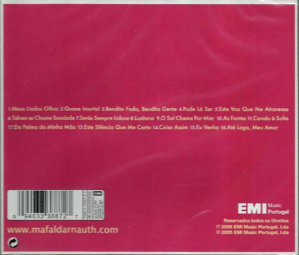 Mafalda Arnauth : O Melhor De Mafalda Arnauth - Talvez Se Chame Saudade (CD, Comp)