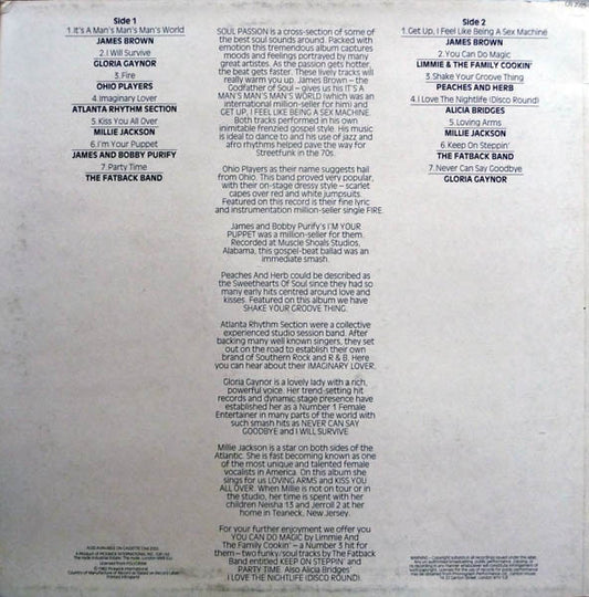 Various : Soul Passion (LP, Comp)
