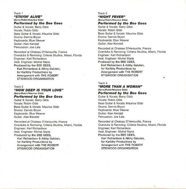 Various : Saturday Night Fever (The Original Movie Sound Track) (CD, Album, Comp, RE, RM, RP)