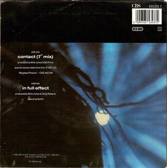 Big Audio Dynamite : Contact (7", Single)