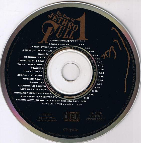 Jethro Tull : The Best Of Jethro Tull - The Anniversary Collection (2xCD, Comp, RM)