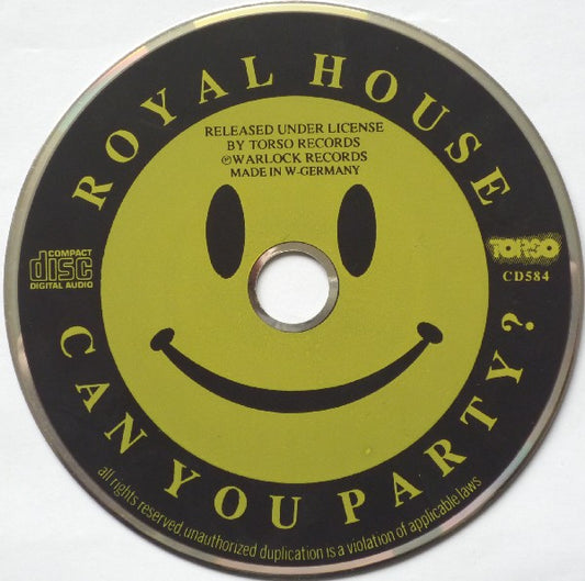 Royal House : Can You Party? (CD, Maxi)