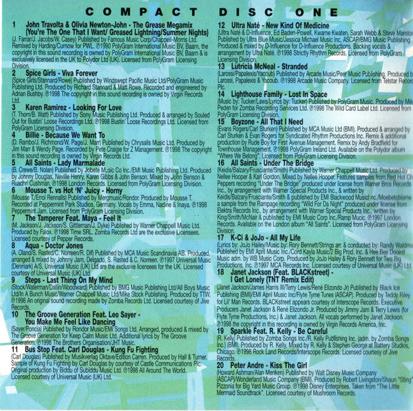 Various : Now That's What I Call Music! 40 (2xCD, Comp)