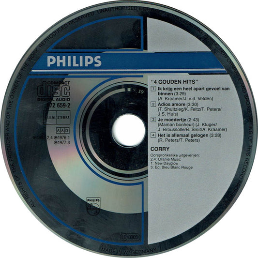 Corry Konings : 4 Gouden Hits (CD, EP)