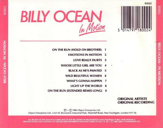 Billy Ocean : In Motion (CD, Comp)