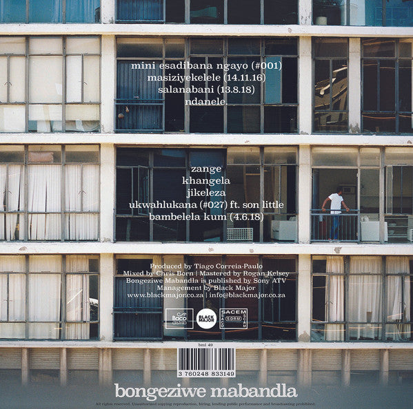 Bongeziwe Mabandla : Iimini (LP)