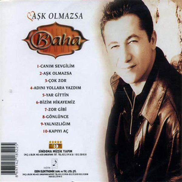 Baha : Aşk Olmazsa (CD, Album)