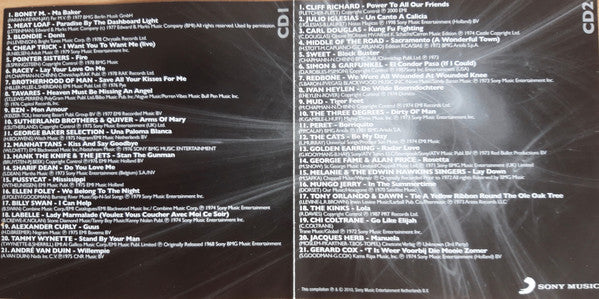 Various : Top 40 #1 Hits Of The 70's (2xCD, Comp)