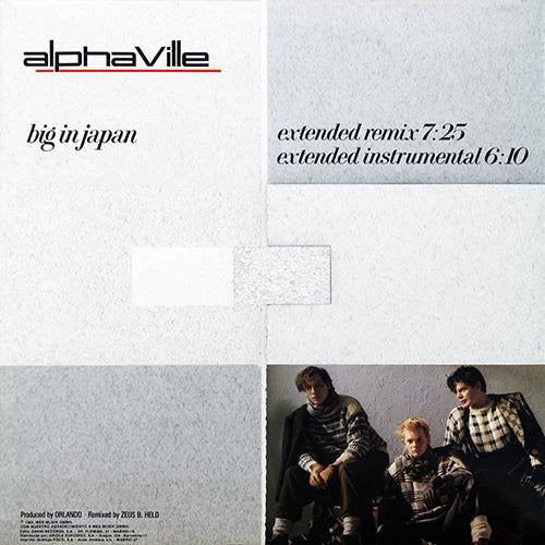 Alphaville : Big In Japan (12", Maxi)