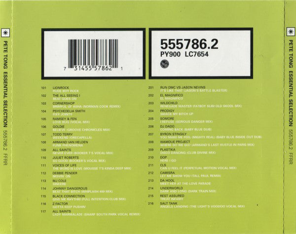 Pete Tong : Essential Selection - Spring 1998 (2xCD, Mixed)
