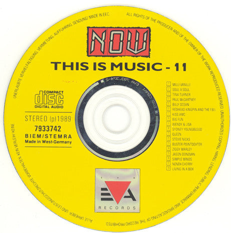 Various : Now This Is Music 11 (CD, Comp)
