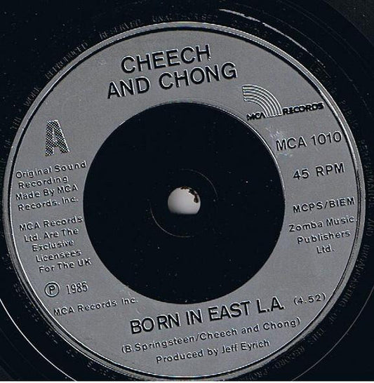 Cheech & Chong : Born In East L.A. (7", Single)