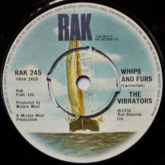 The Vibrators : We Vibrate (7", Single)
