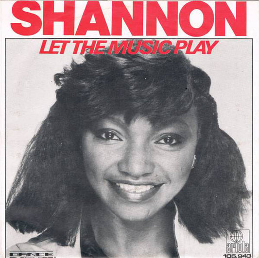 Shannon : Let The Music Play (7", Single)