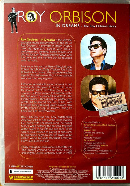 Roy Orbison : In Dreams - The Roy Orbison Story (DVD-V)