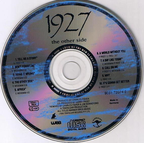 1927 : The Other Side (CD, Album)