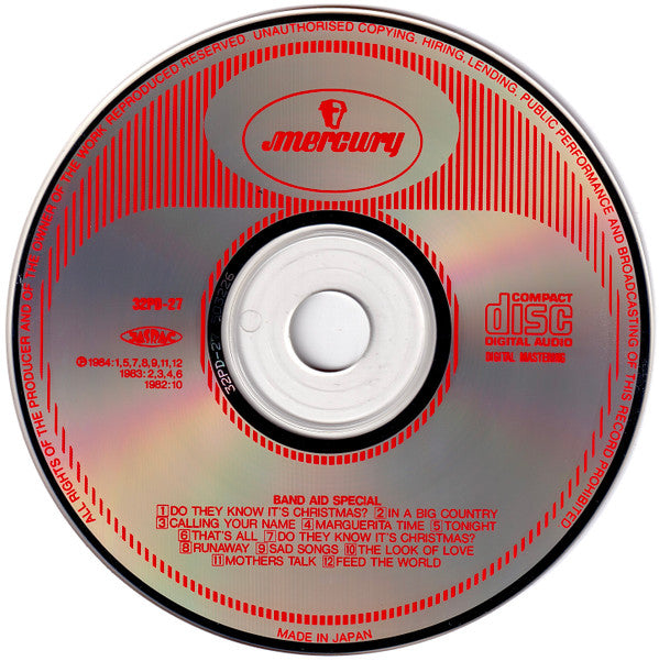 Band Aid = Band Aid : Band Aid Special = バンド・エイド・スペシャル (CD, Comp)