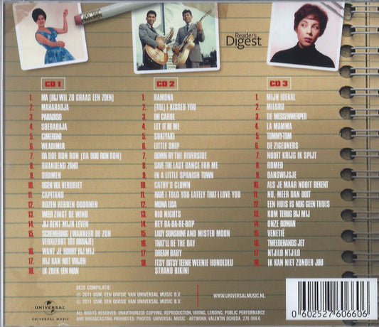 Anneke Grönloh, The Blue Diamonds, Corry Brokken : Favorieten Van Toen (3xCD, Comp)