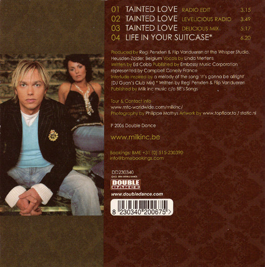 Milk Inc. : Tainted Love (CD, Single)