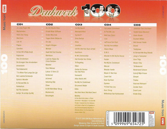 Drukwerk : 100 (5xCD, Comp, S/Edition)