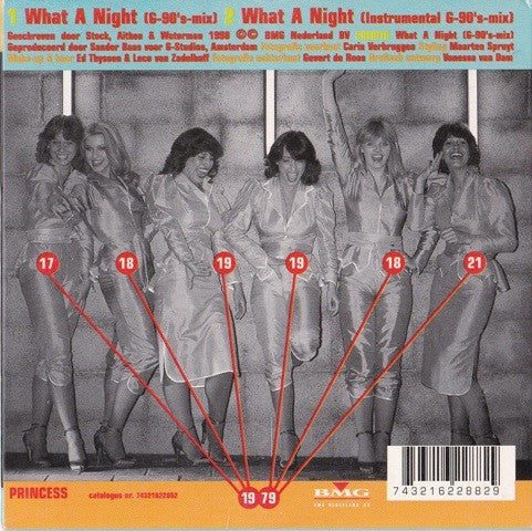 Dolly Dots : What A Night (G-90's-mix) (CD, Single)