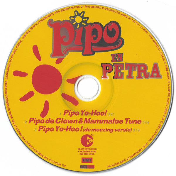 Pipo De Clown En Petra (26) : Pipo Yo-Hoo! (CD, Maxi)
