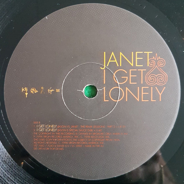 Janet Jackson : I Get Lonely (12")