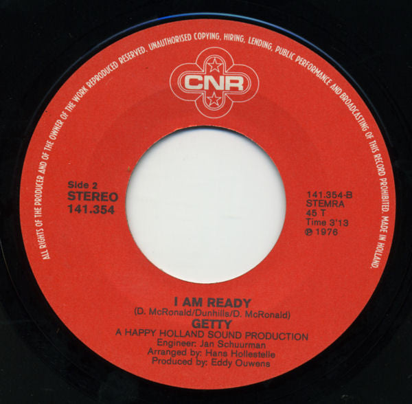 Getty Kaspers : Love Me (7", Single)
