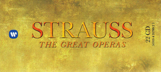 Richard Strauss : The Great Operas (22xCD, Comp + Box)