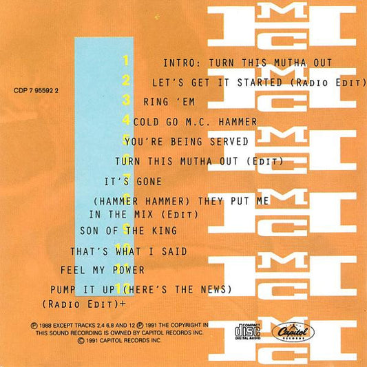 MC Hammer : Let's Get It Started (CD, Album)