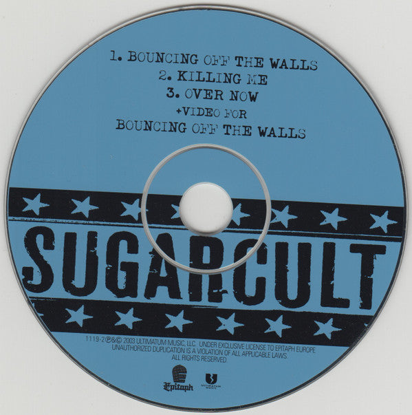Sugarcult : Bouncing Off The Walls (CD, Single, Enh)