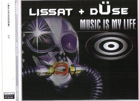 Jens Lissat & Düse : Music Is My Life (CD, Single)