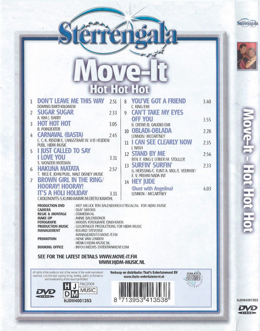 Move-It! : Hot Hot Hot (DVD-V, Album)