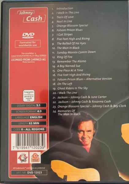 Johnny Cash : Live In Concert (DVD-V, 5.1)