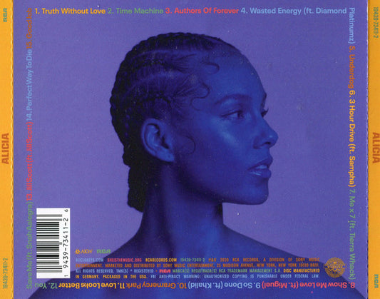 Alicia Keys : Alicia (CD, Album)