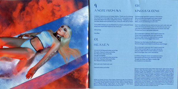 Ava Max : Heaven & Hell (CD, Album)