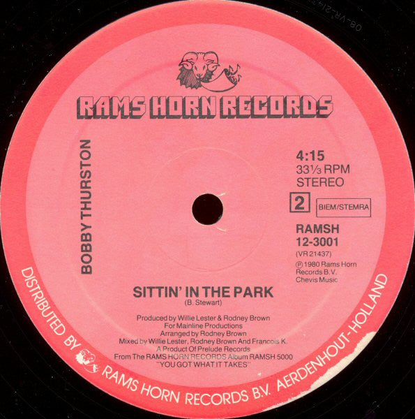 Bobby Thurston : You Got What It Takes (12", Single)