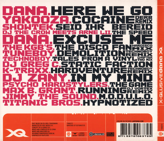 Dana : X-Qlusive Dana (CD, Comp, Mixed)