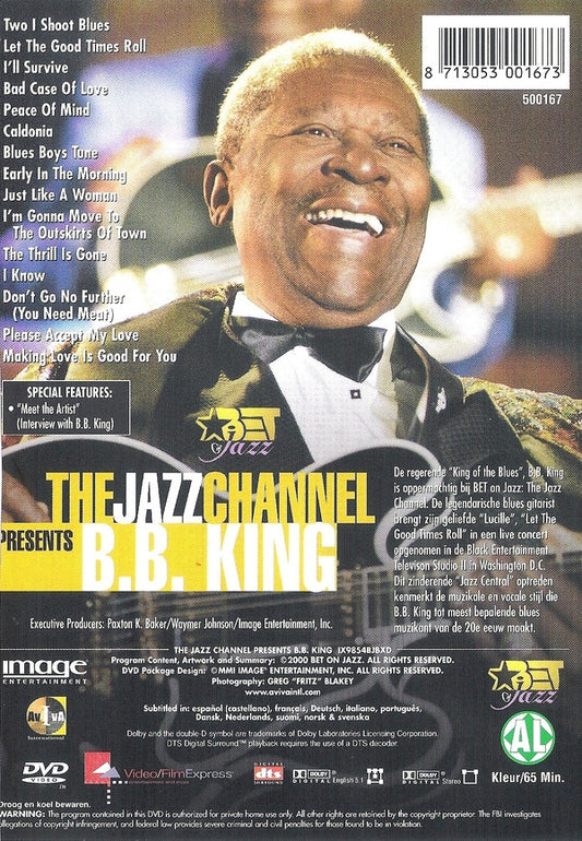 B.B. King : The Jazz Channel (DVD-V, Multichannel, PAL, DTS)