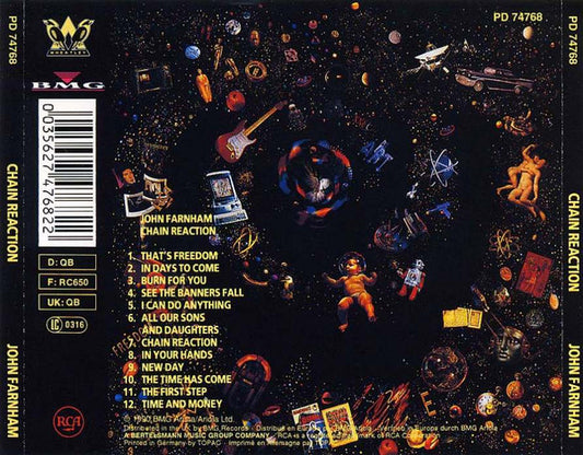 John Farnham : Chain Reaction (CD, Album)