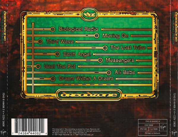 Dreadzone : Biological Radio (CD, Album)