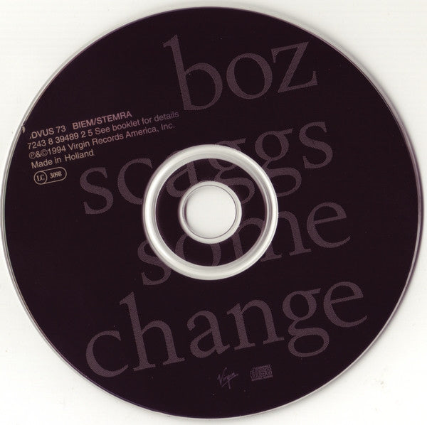Boz Scaggs : Some Change (CD, Album)