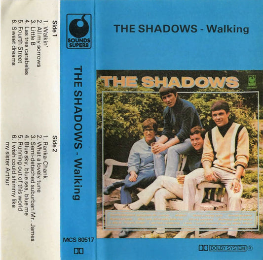 The Shadows : Walking (Cass, Comp, Dol)