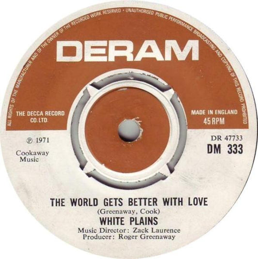 White Plains : When You Are A King (7", Single)