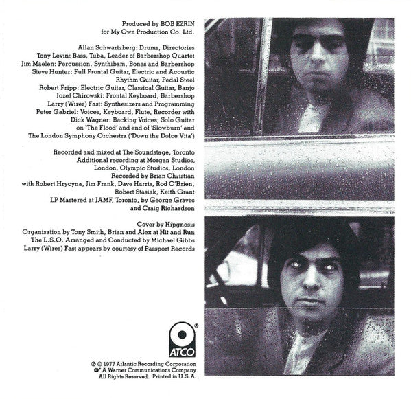 Peter Gabriel : Peter Gabriel (CD, Album, RE)