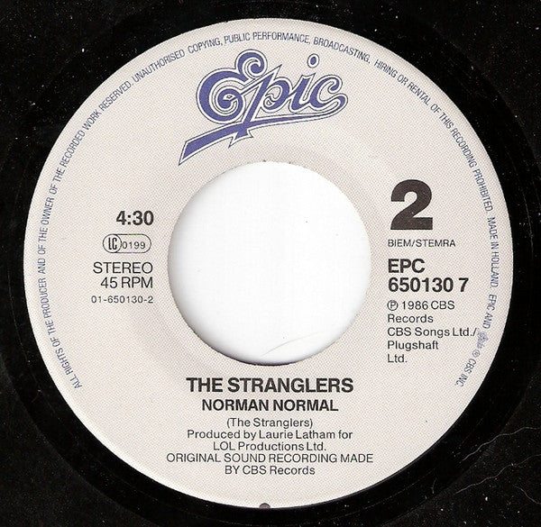 The Stranglers : Always The Sun (7", Single)