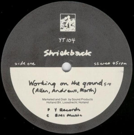 Shriekback : Working On The Ground (12")