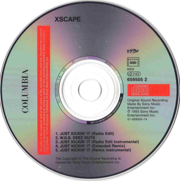 Xscape : Just Kickin' It (CD, Maxi)